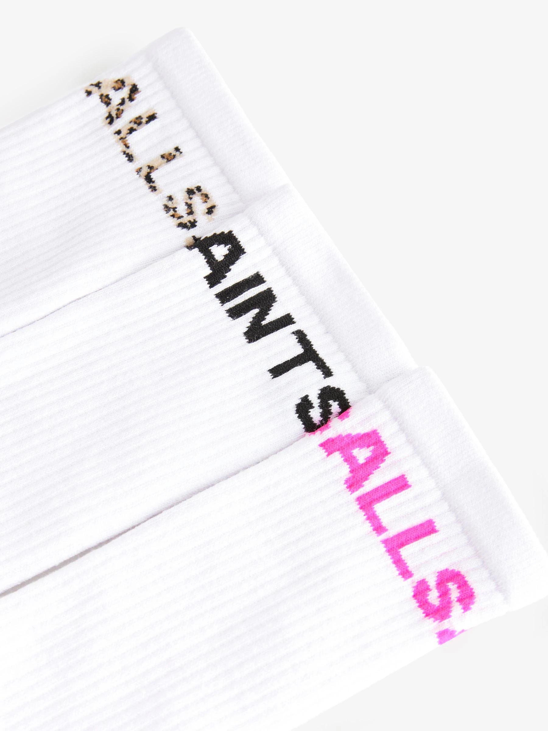smALLSAINTS Girls Logo Socks 3 Pack