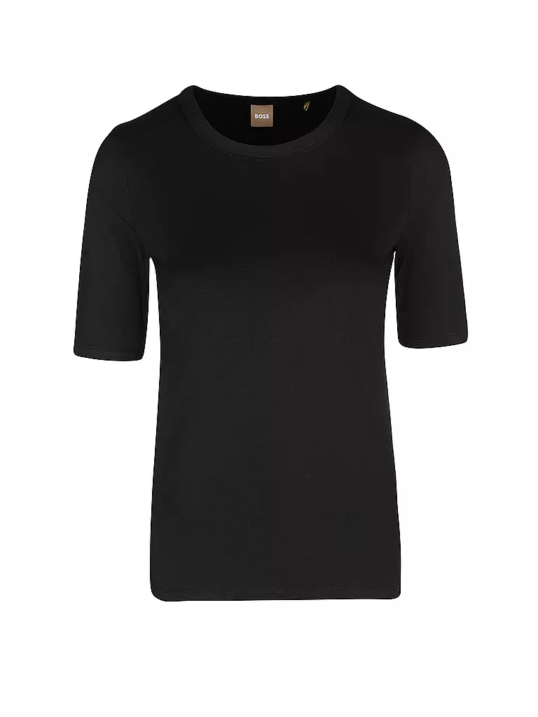 BOSS T-Shirt EFITA  schwarz