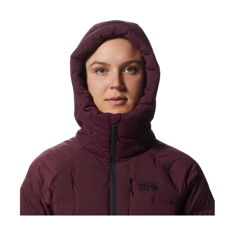 Mountain Hardwear Stretchdown Parka Women Cocoa Red