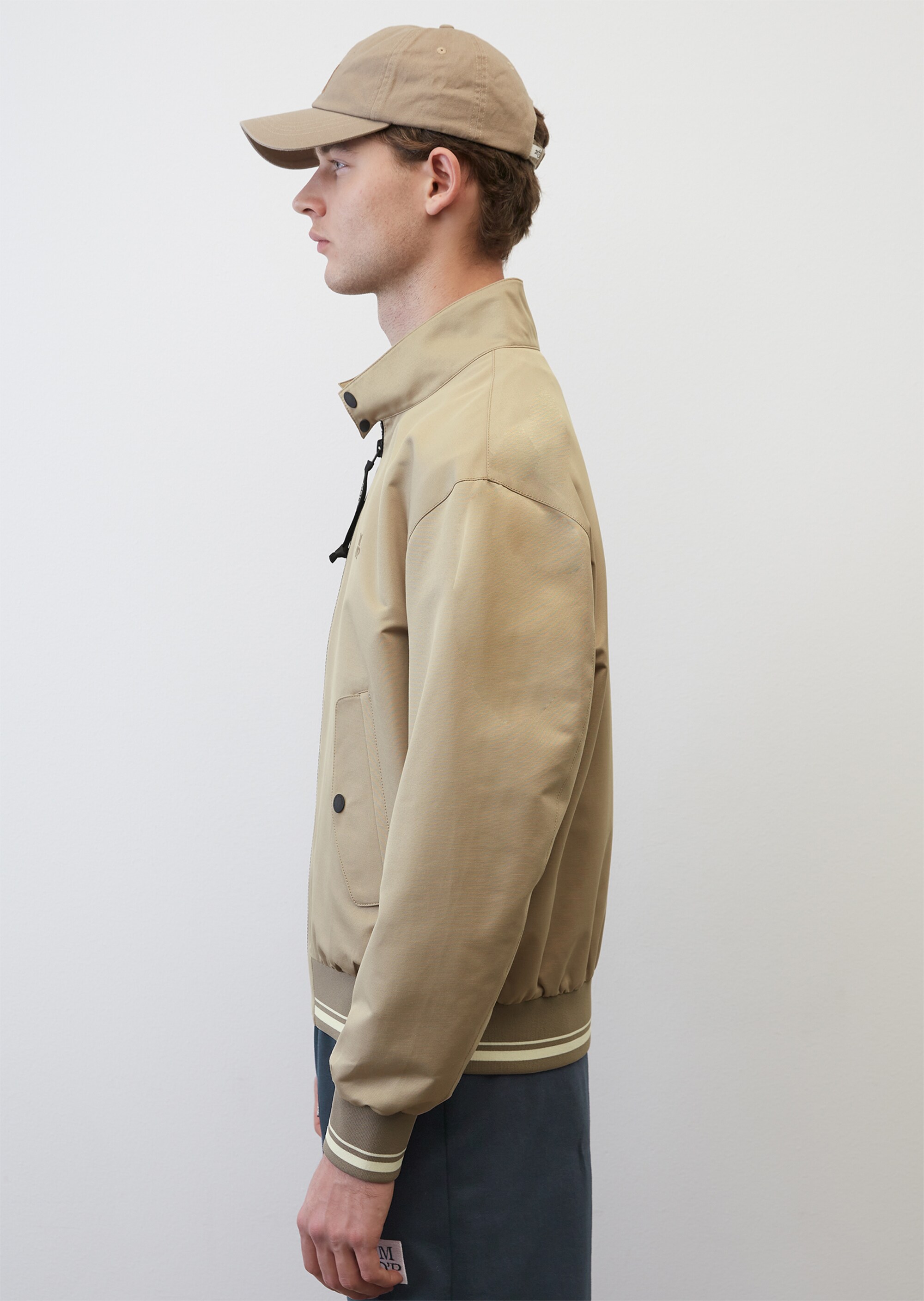 Blouson-Jacke regular mit Stehkragen