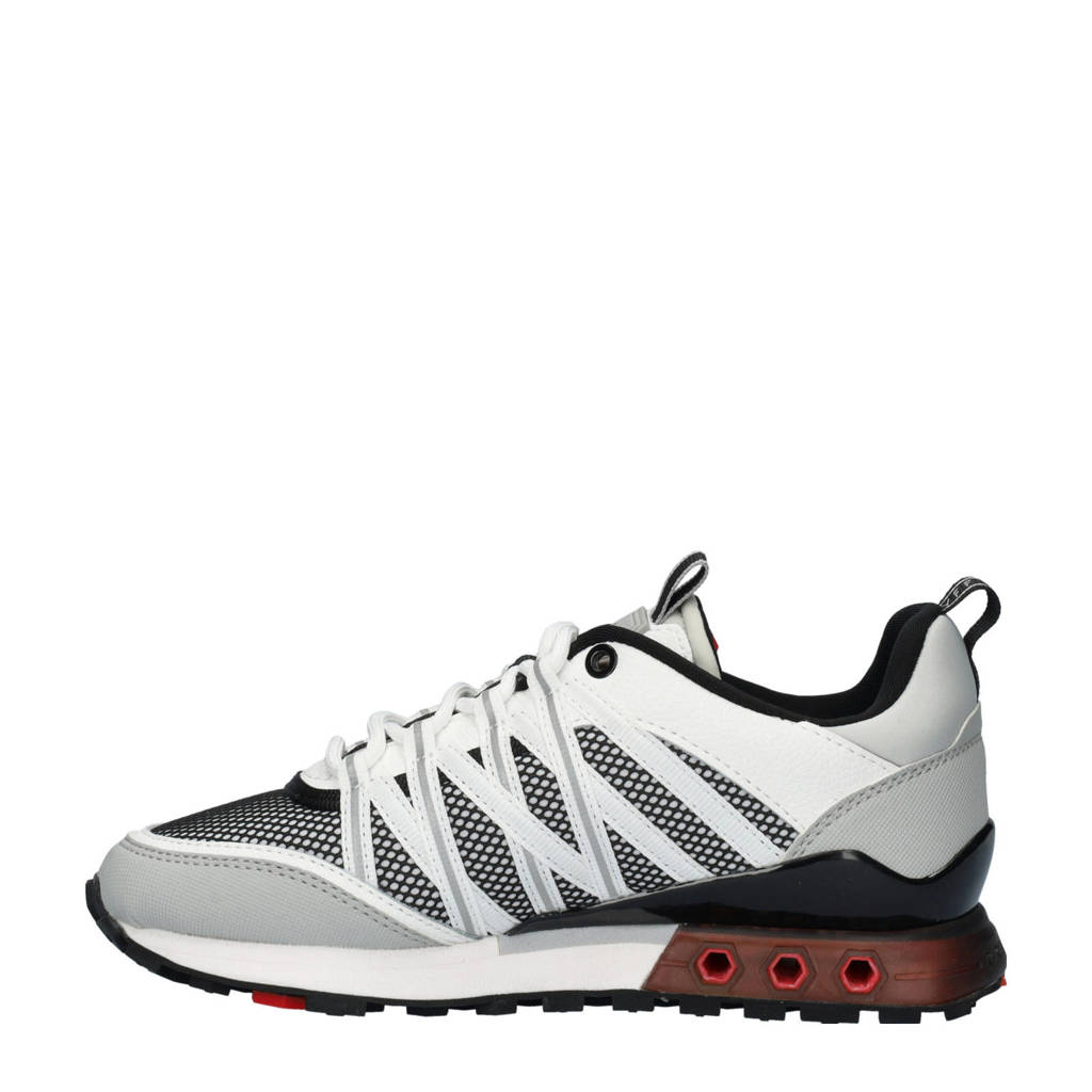 Cruyff Feariasneakers wit/rood