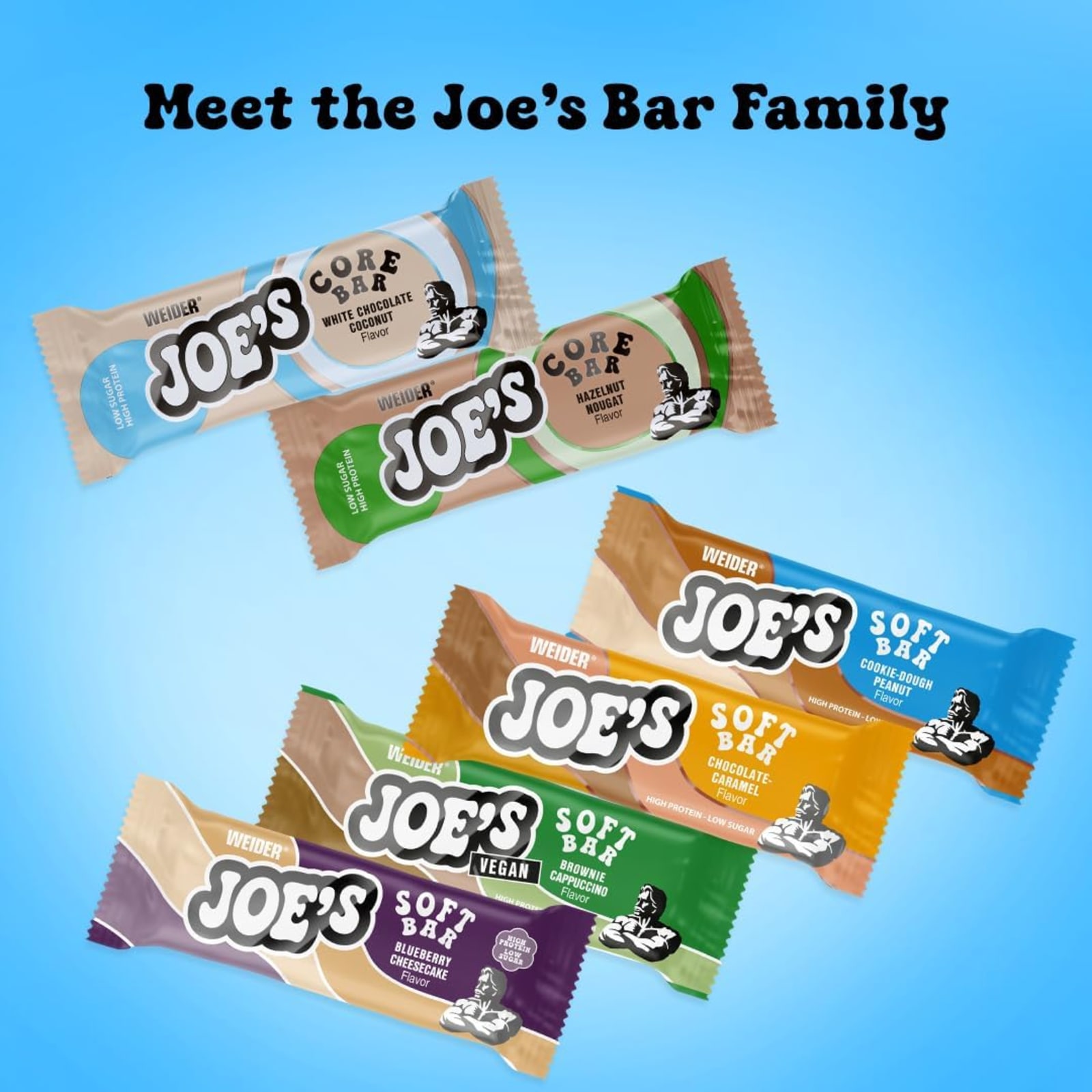 Joe's Soft Bar - 12x50g - Chocolate Caramel