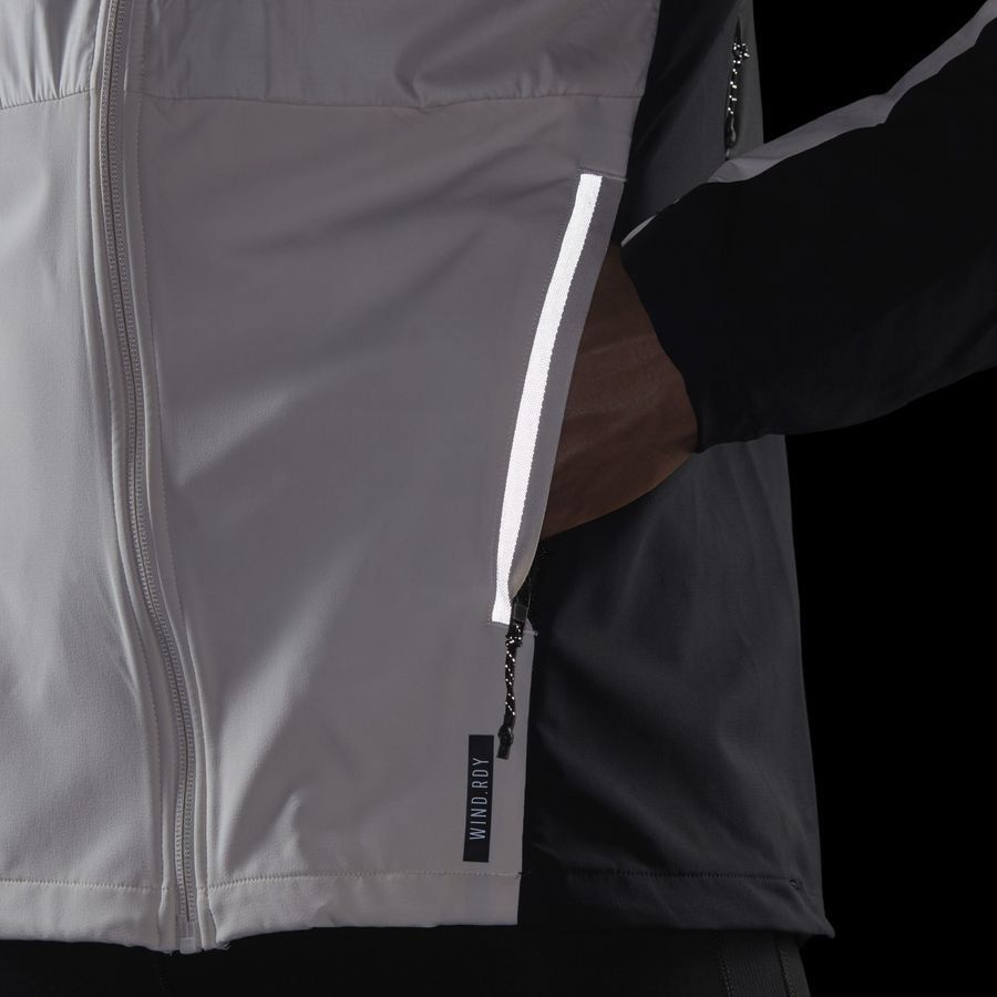 adidas Veste Running Ocean Marathon Primeblue - Blanc/Noir