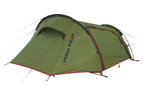 High Peak Sparrow, Camping, Hård ramme, Tunneltelt, 2 person(er), Teltlærred