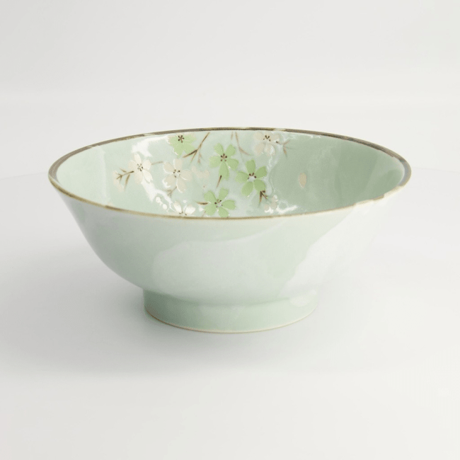 Tokyo Groene Cosmos Ramen Kom 21.5x9cm