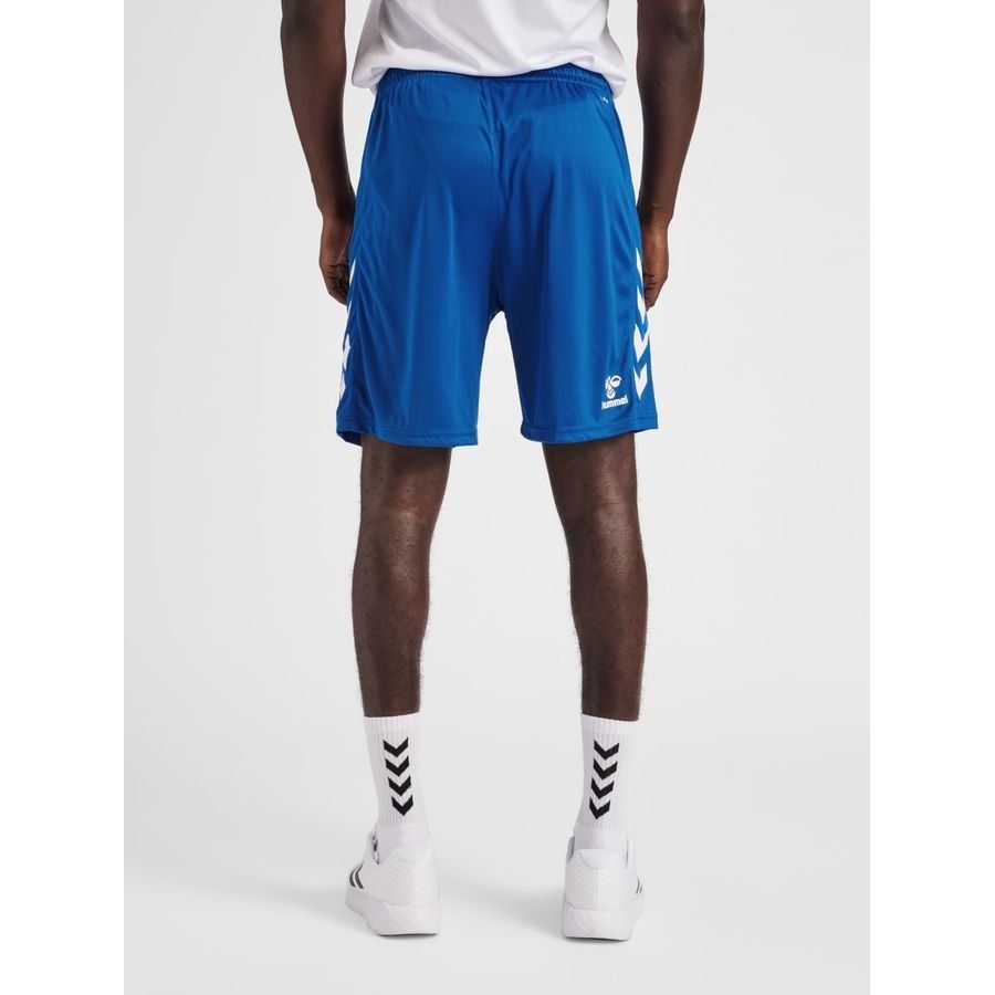 Hummel Short de Foot Core - Bleu/Blanc