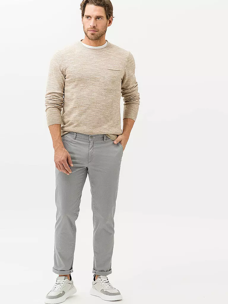 BRAX Hose Modern Fit FABIO IN grau