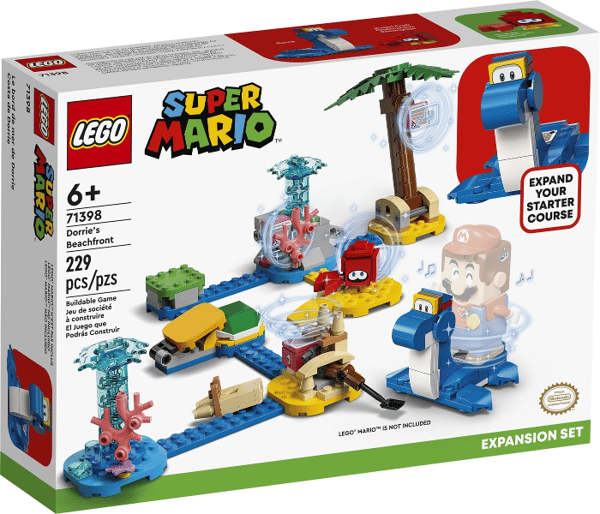 LEGO 71398 ekstrabanesettet Dorries strandfasade
