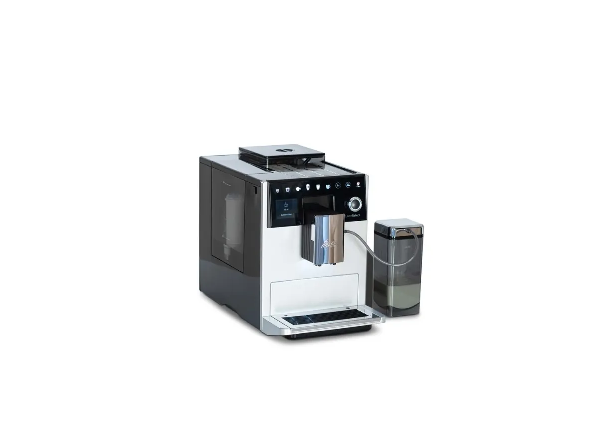 Melitta F63/0-201, Espressomaskine, 1,8 L, Kaffebønner, Indbygget kværn, 1400 W, Sølv