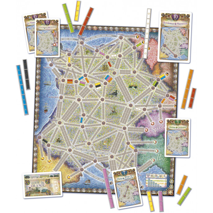 Les Aventuriers du Rail : France  et  Old West