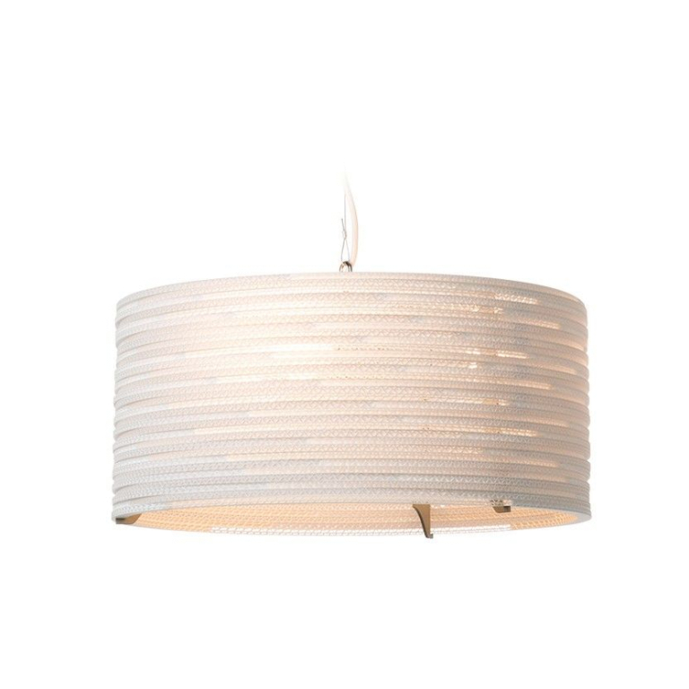 Graypants Scraplights Drum Ø18 hanglamp wit