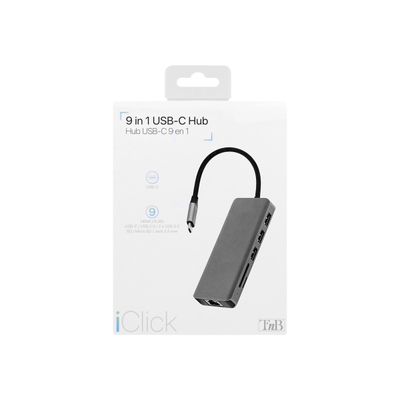 T'nB iClick - Station d'accueil - USB-C - HDMI - GigE