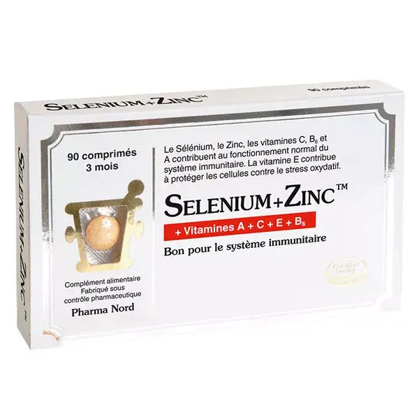 Pharma Nord Selênio + Zinco 90 comprimidos