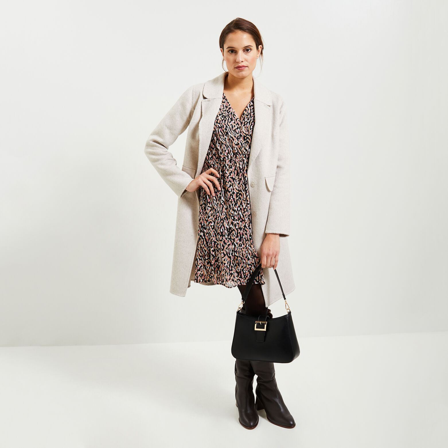 Robe imprimée femme