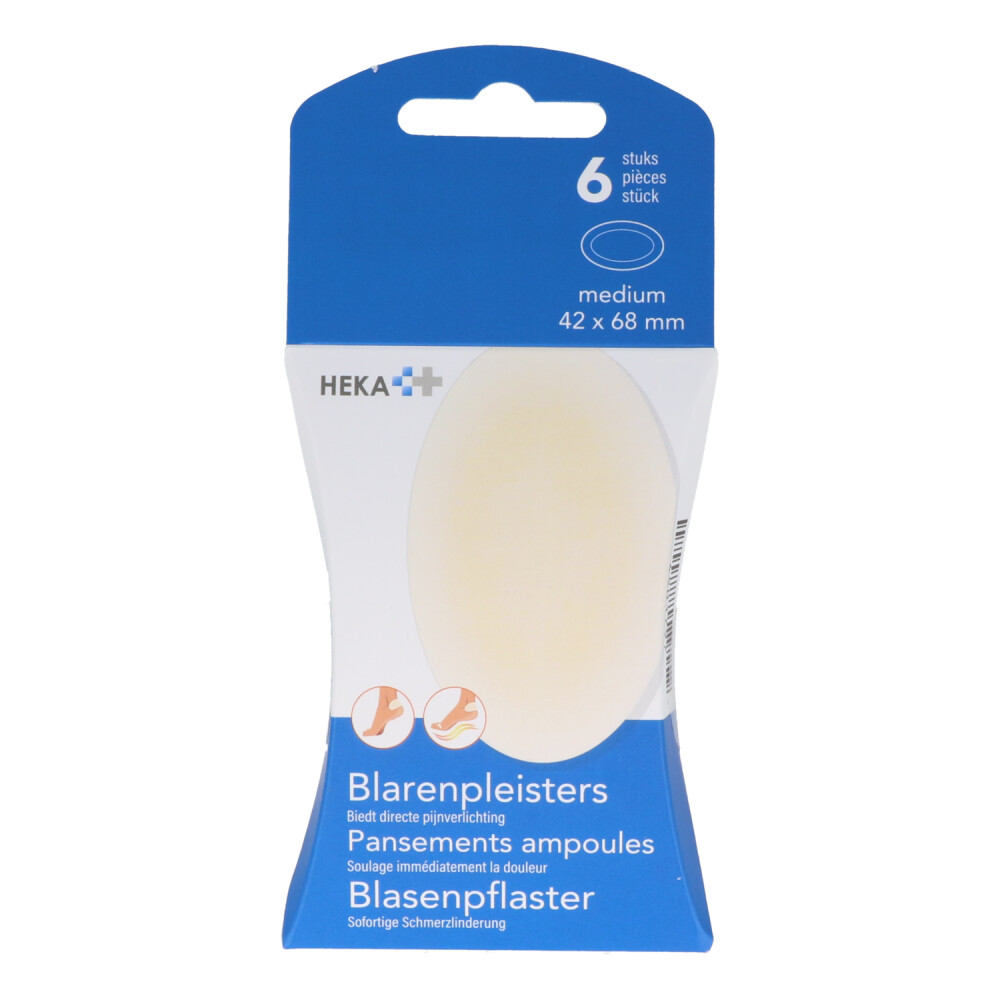 Heka Blarenpleister Medium6 stuks