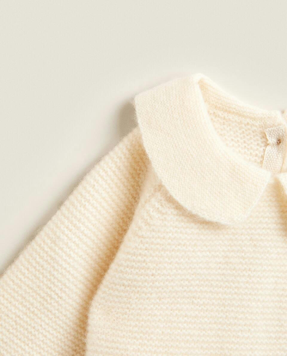 SUÉTER DE CASHMERE PARA BEBÊ