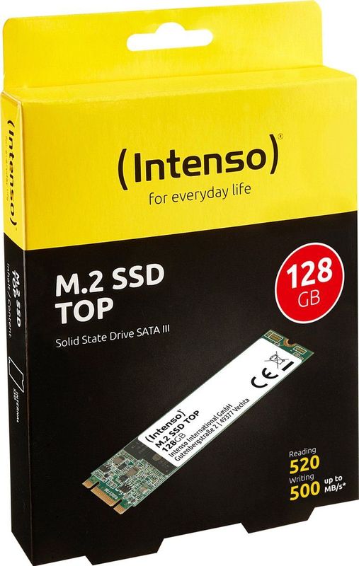 Intenso - M.2 SSD - Interne SSD - 128GB - SATA III - 550MB/s