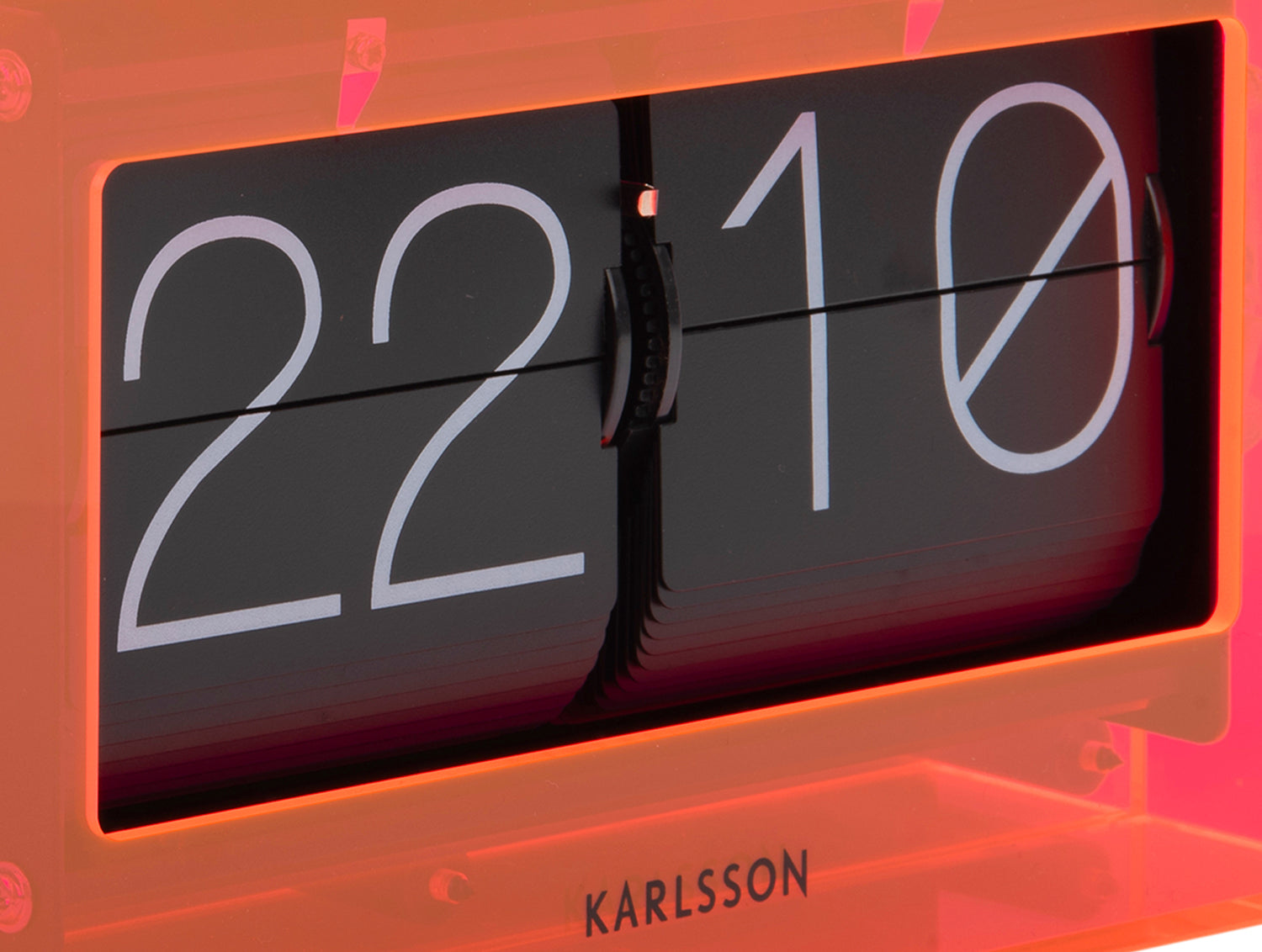 Karlsson - Table clock Boxed Flip