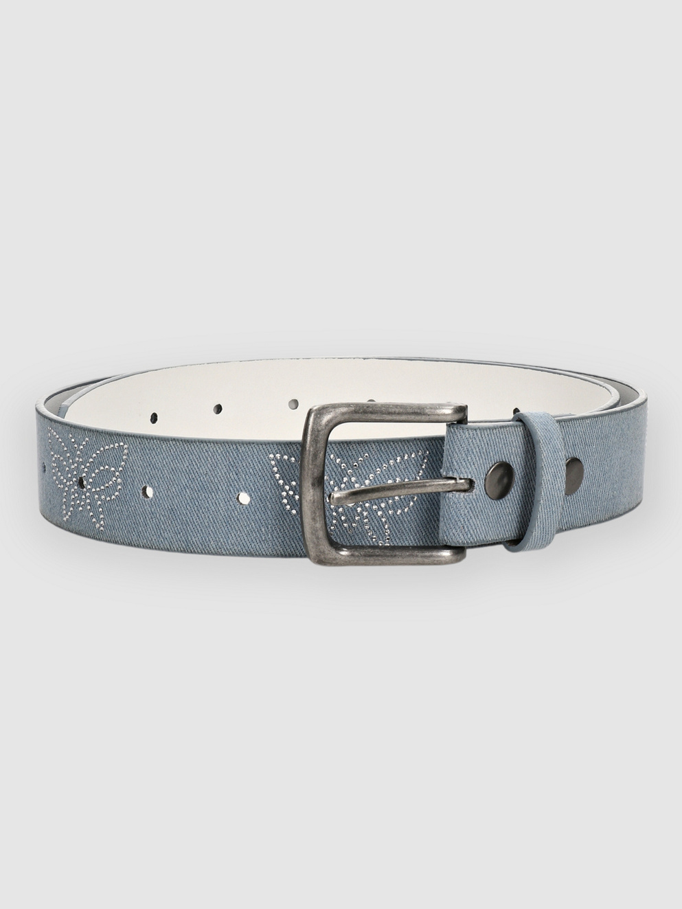 A.LAB Britney Denim Belt blue
