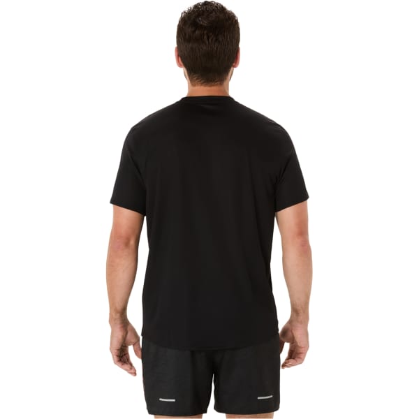 T-shirt trail ASICS FUJITRAIL LOGO SS TOP PERFORMANCE BLACK/CARBON/CORAL REEF