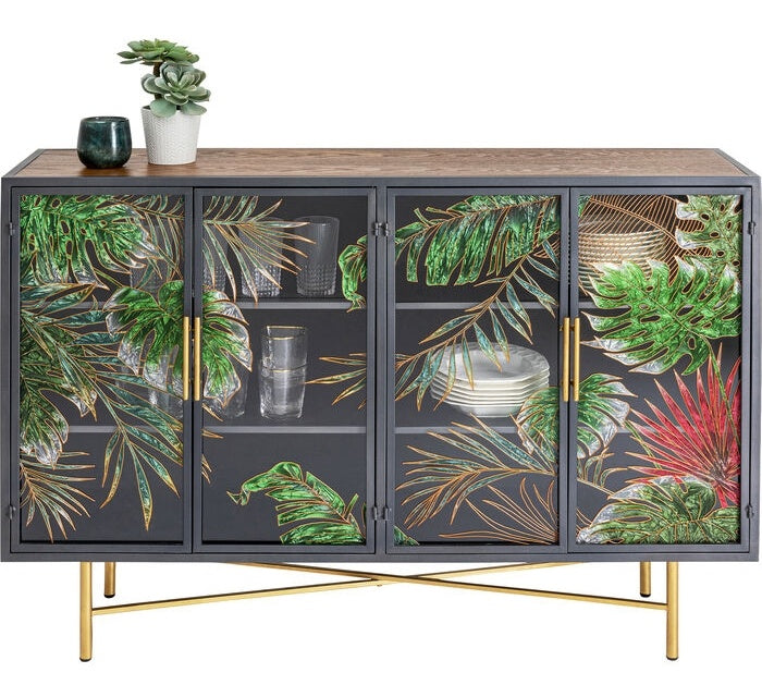 Kare Design - Jungle Dressoir - B95 X D38 X H135 Cm - Multikleur