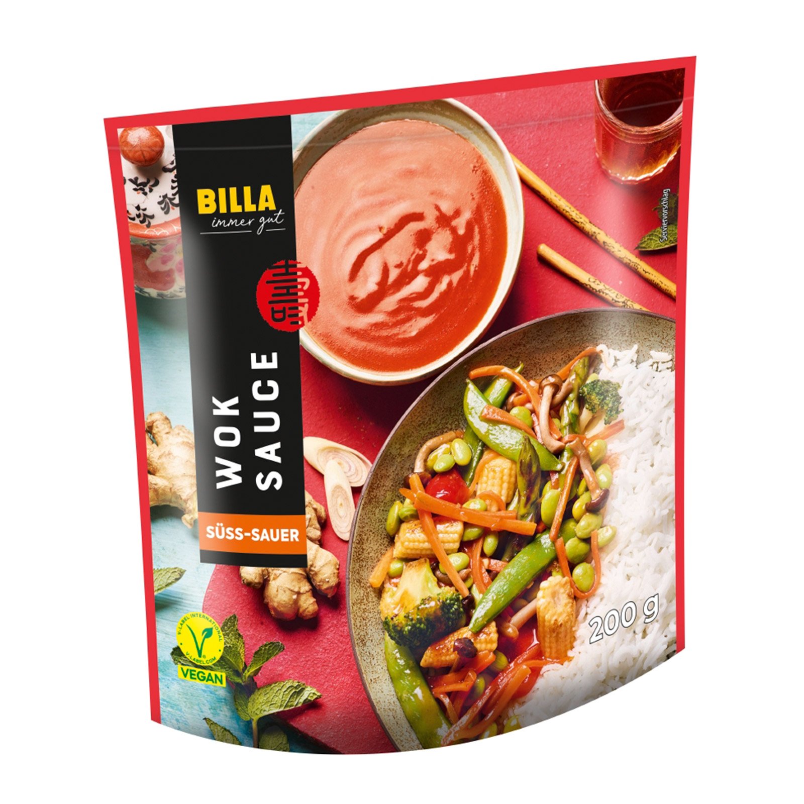 BILLA Wok Sauce Süss-Sauer