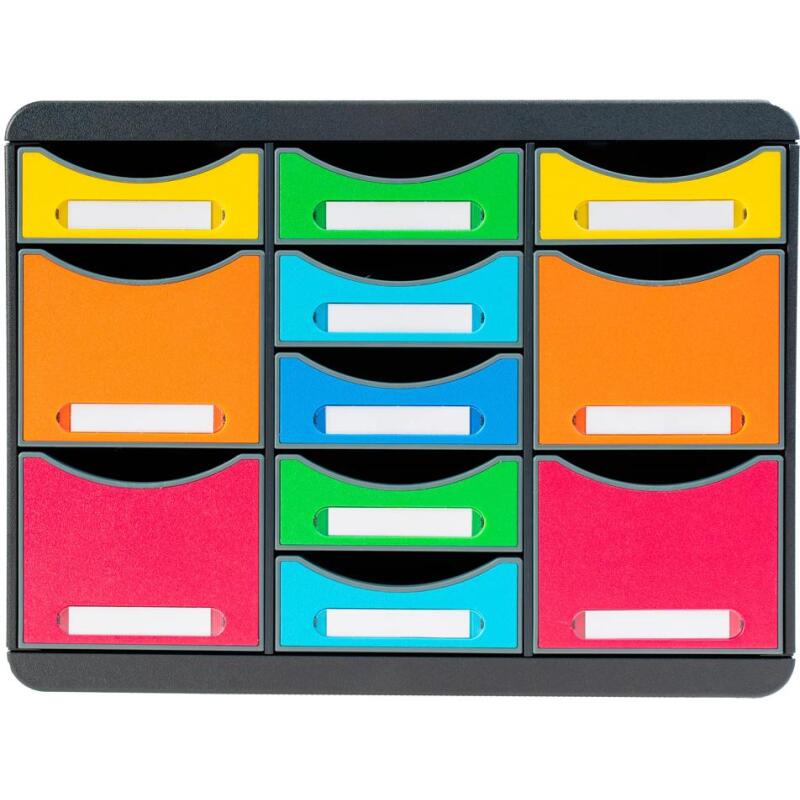 Moule de classement Storebox Multi 11 tiroirs Iderama - Arlequin