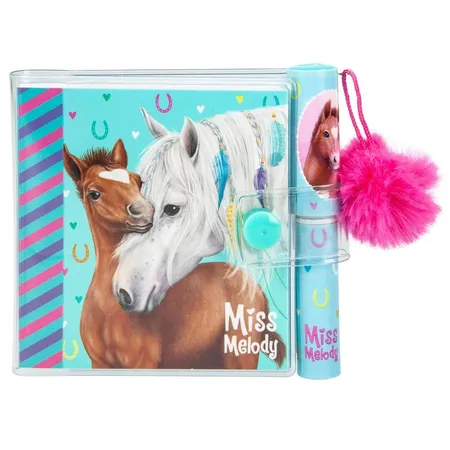 Depesche Miss Melody Mini Schreibblock mit Kugelschreiber