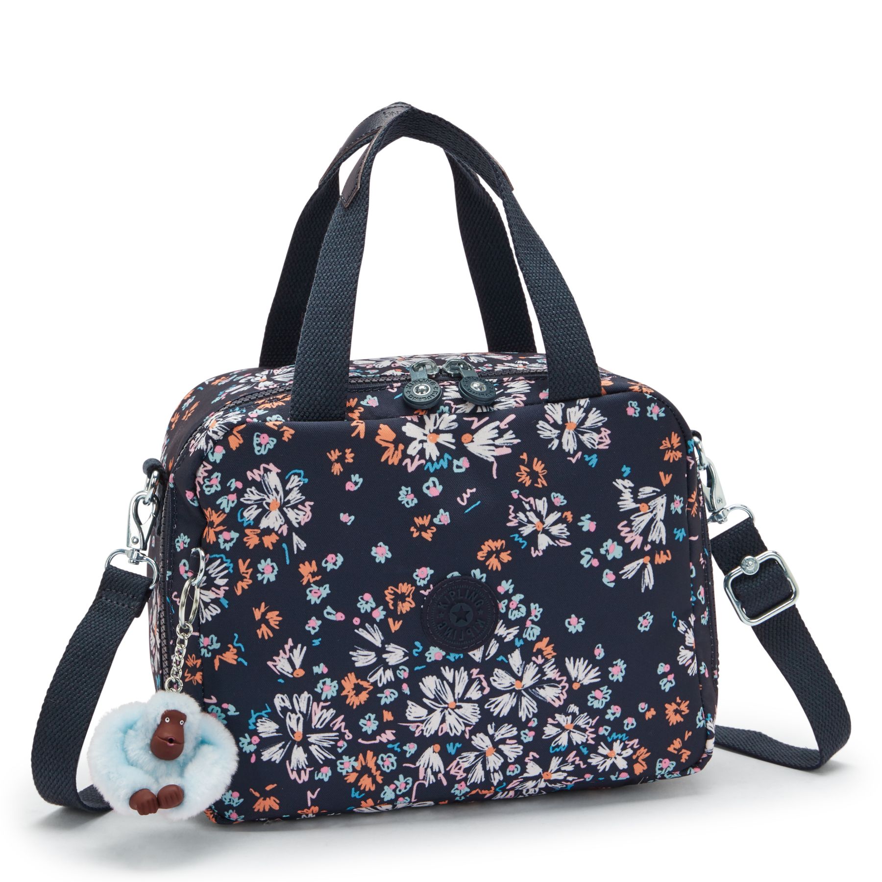 MIYO Sac repas moyen avec pochette de maintien pour trolley - Flower Field