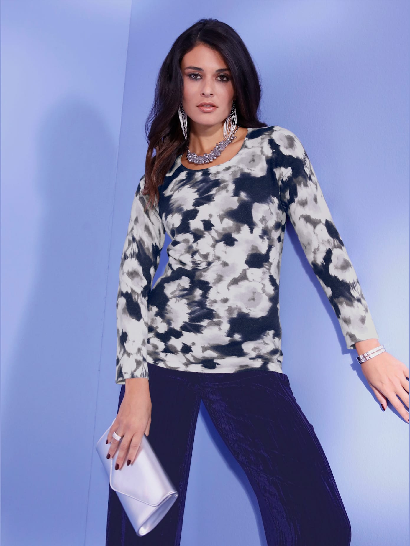 Pull mélange de viscose doux