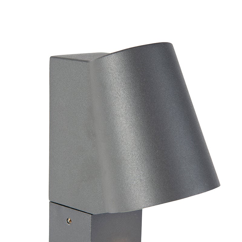 Moderne staande buitenlamp, antraciet, inclusief LED - Uma