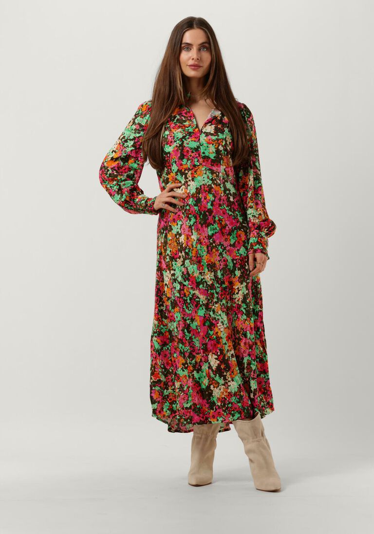 Y.A.S. multi y.a.s. midi jurk yasming ls midi dress