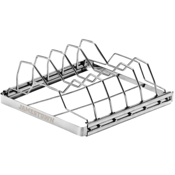 Barbecue rib rek houder roestvrijstaal