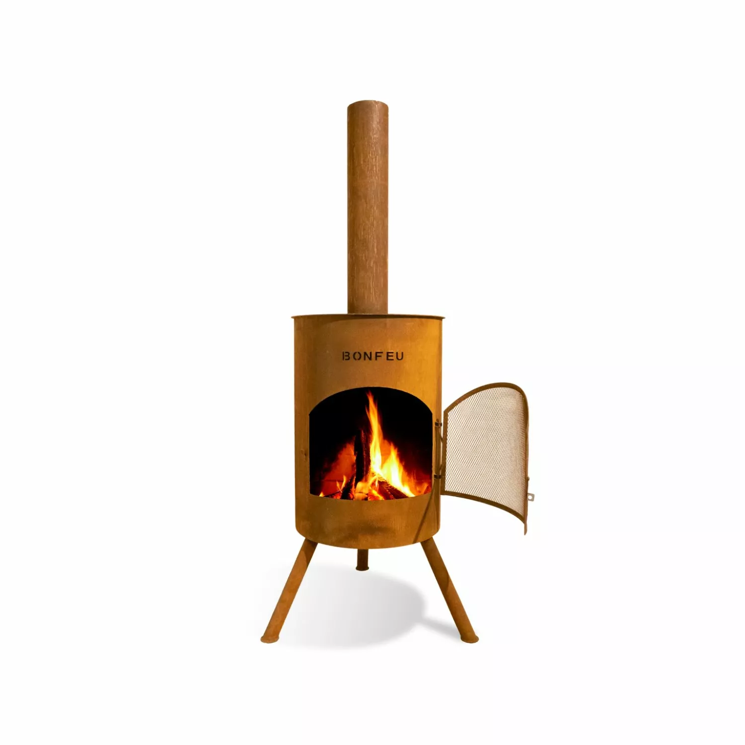 BonFeu 5002R Tuinhaard BonTon 50 - Roest - 172cm - 50cm