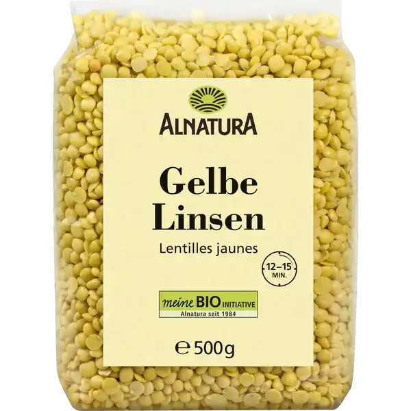 Bio Gelbe Linsen