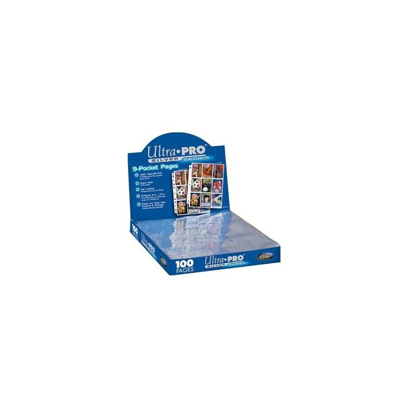 ULTRA PRO SILVER-9 POCKET PAGES