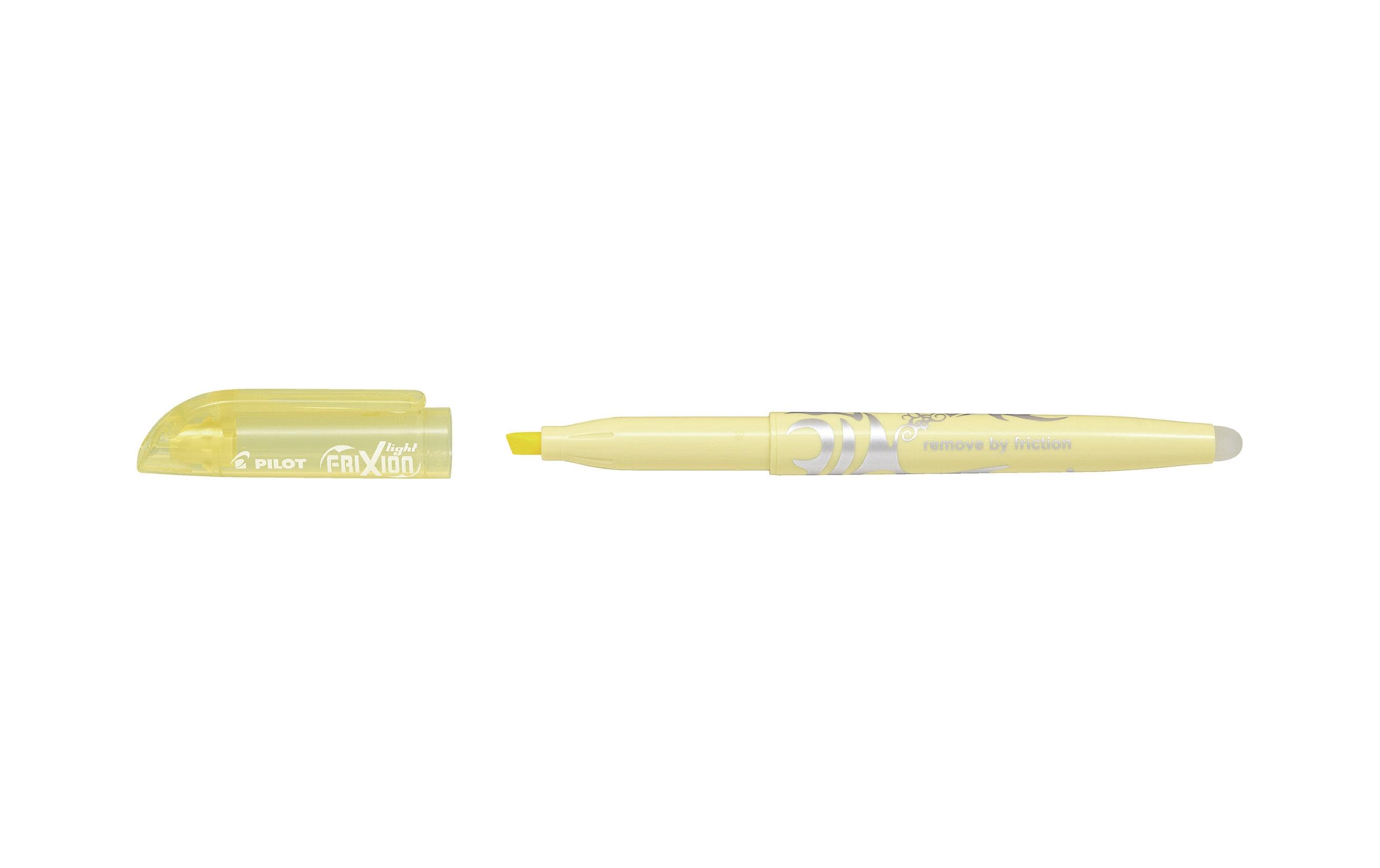 Textmarker Frixion Light soft GelbRadierbarer Leuchtstift