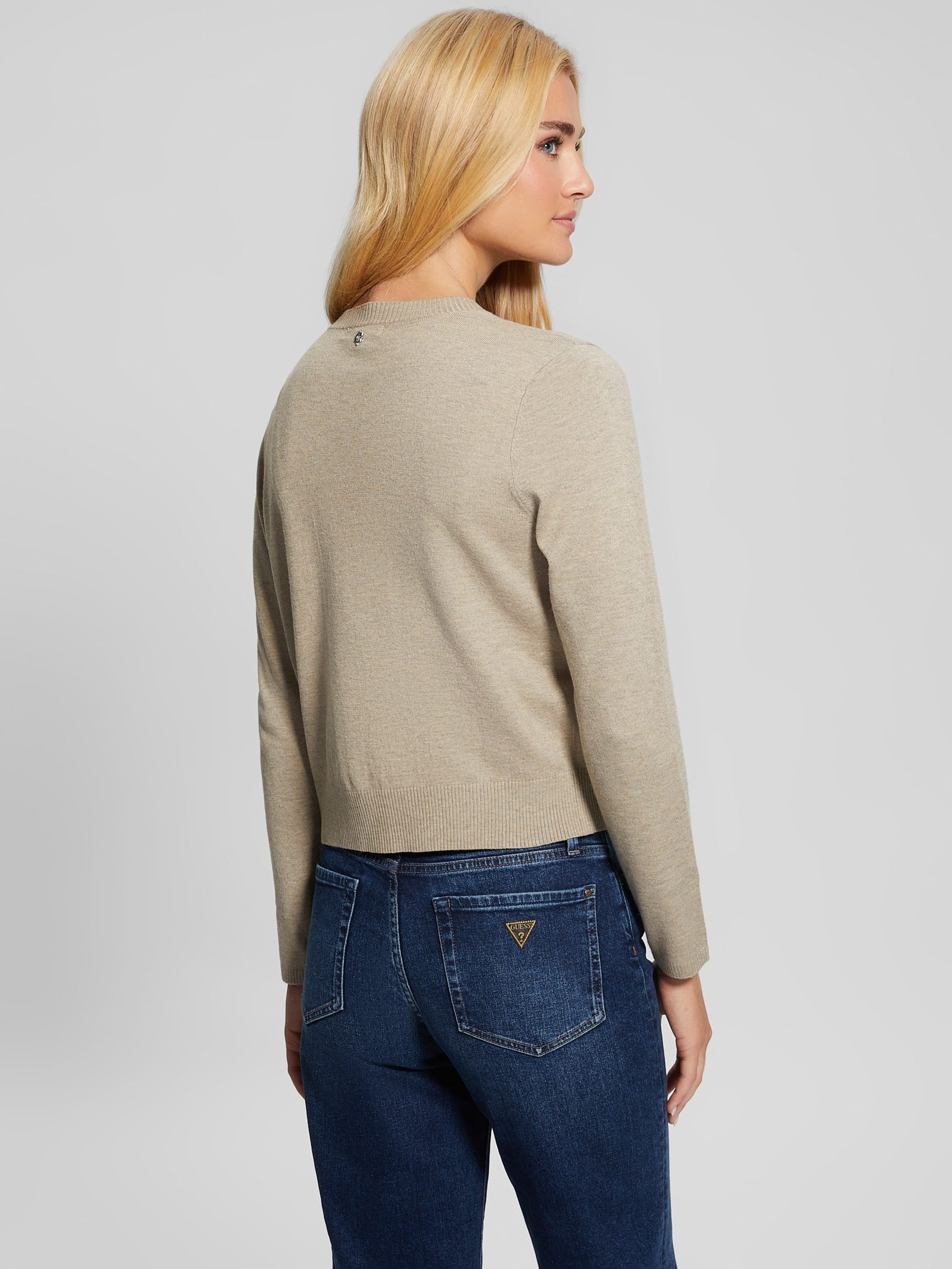Cardigã Eco Mena Crewneck