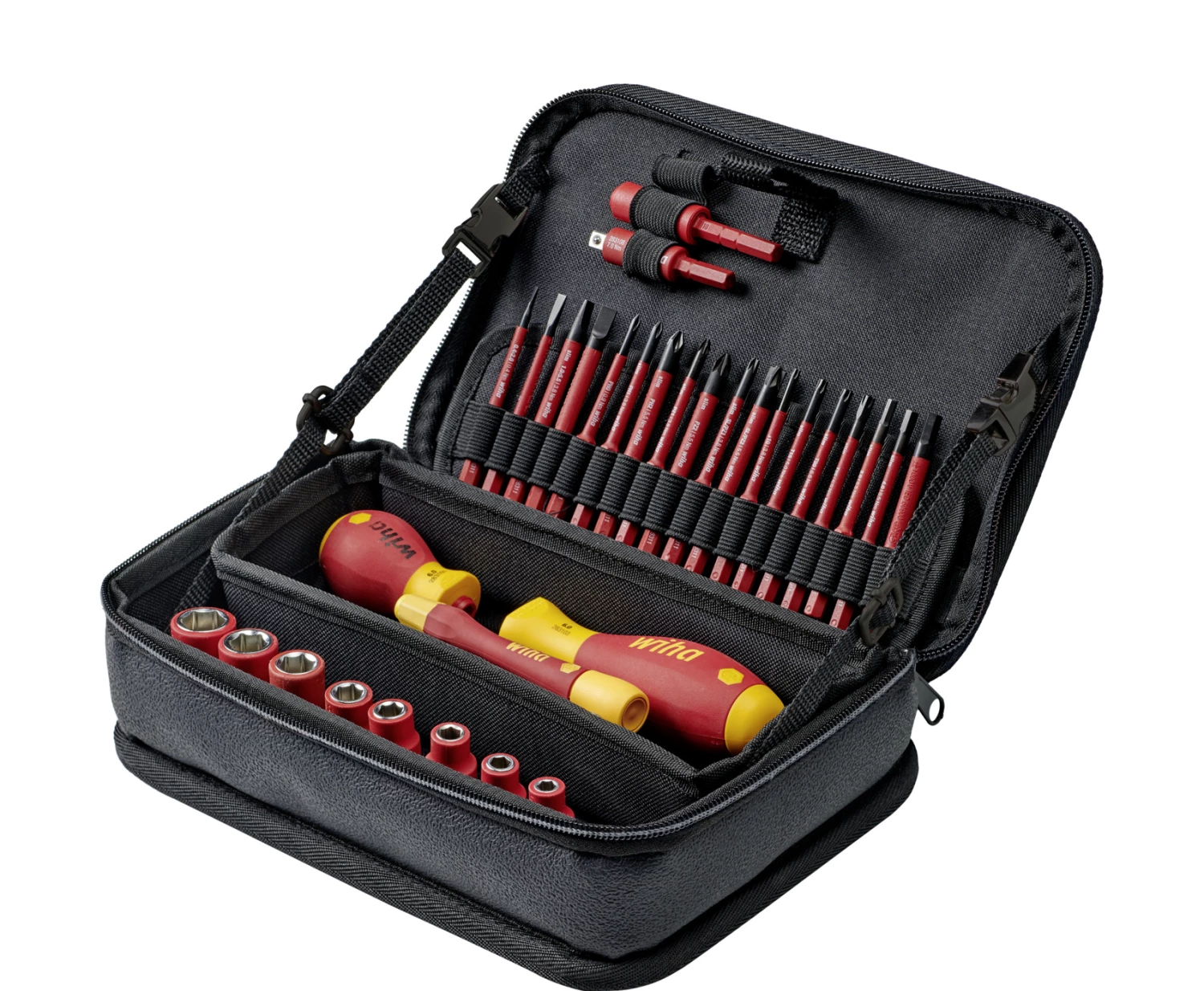 Wiha 7209NK2002 31-delige VDE slimVario Gereedschapset in tas