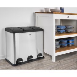 Poubelle de tri sélectif 'the separator', 3 x 20 l