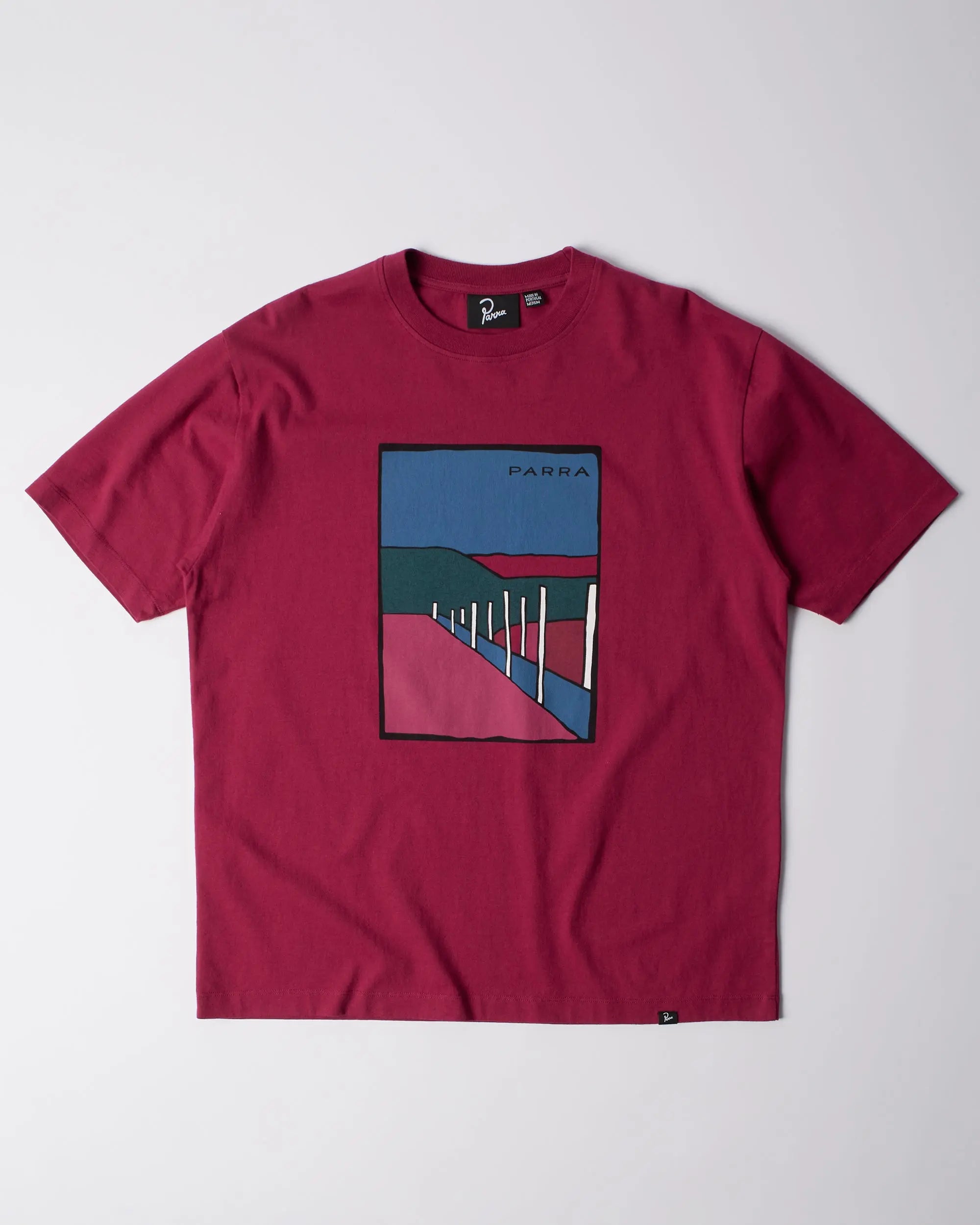 ByPara Beach Parking T-shirt (Raspberry)