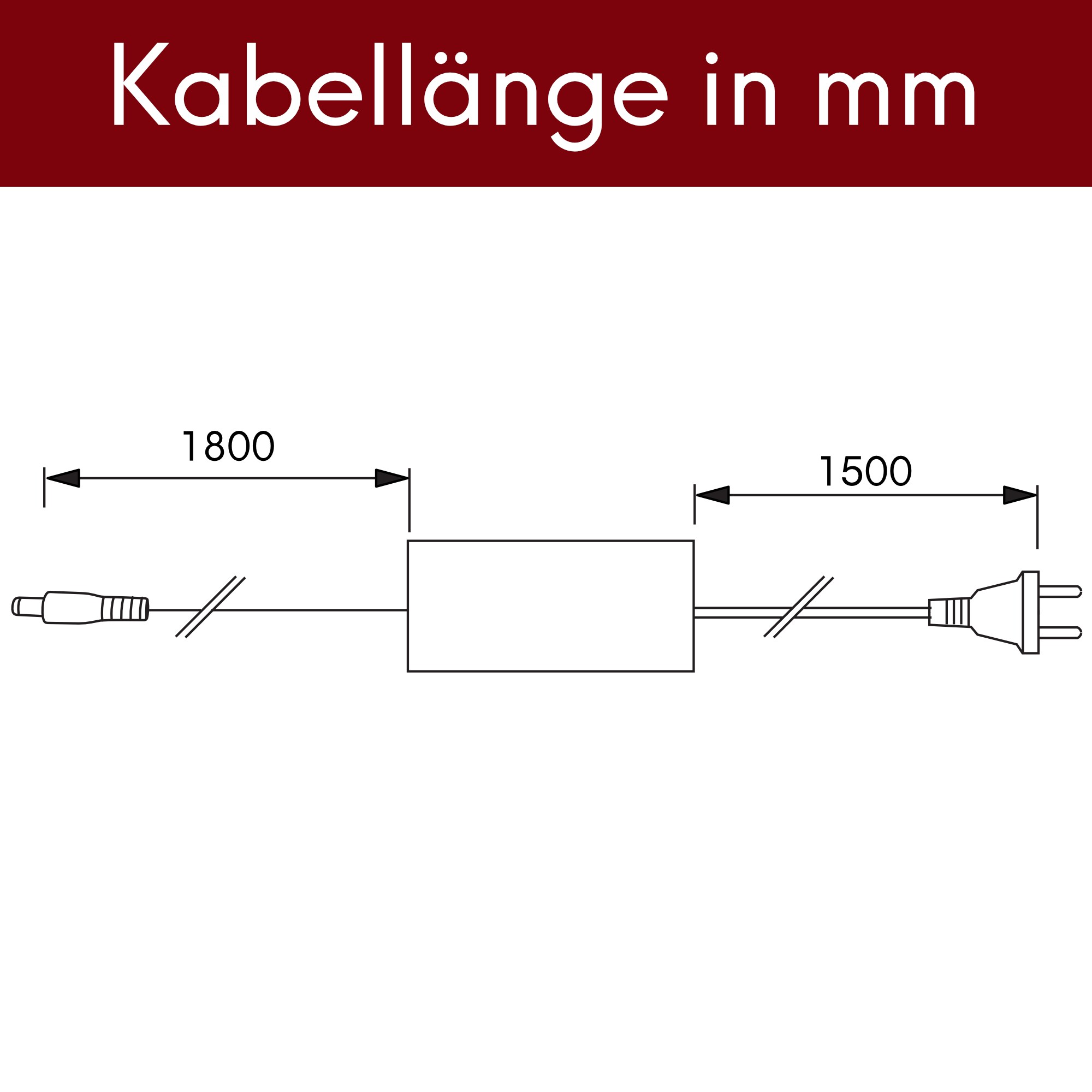 kalb |Lineara Netzteil 40W 24VDC Flachnetzteil mit Anschlusskabeln