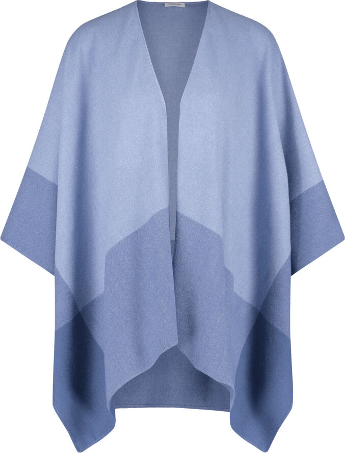 Gerry Weber CAPE / PONCHO JERSEY Blue/grey patch