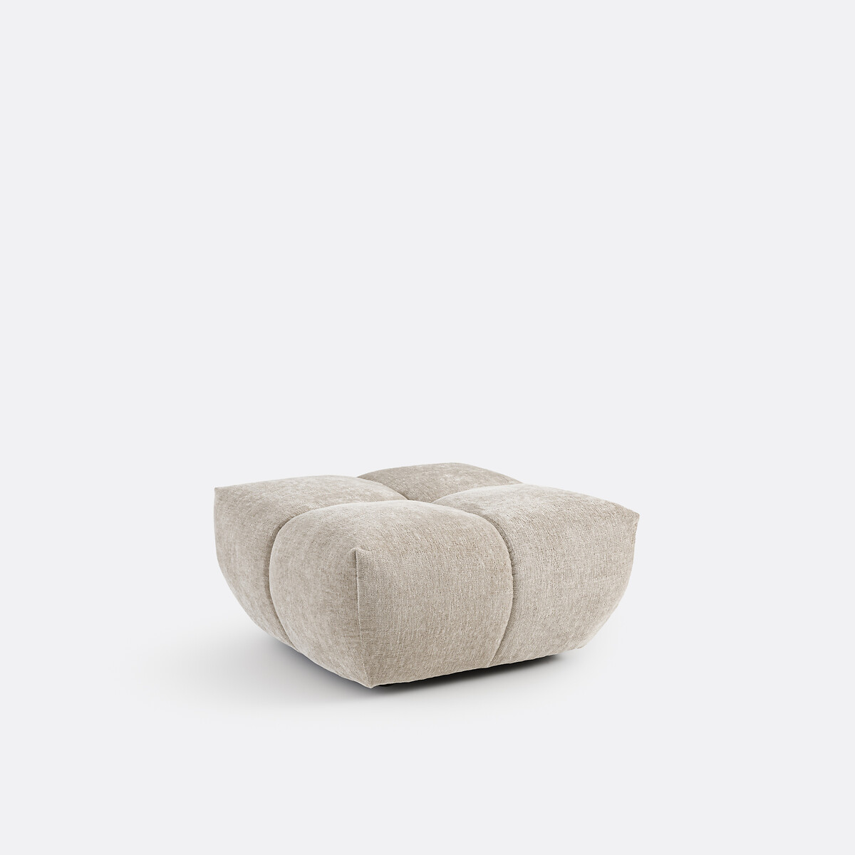 LA REDOUTE INTERIORS<br>Puff, veludo grosso, L83 cm, Nuria