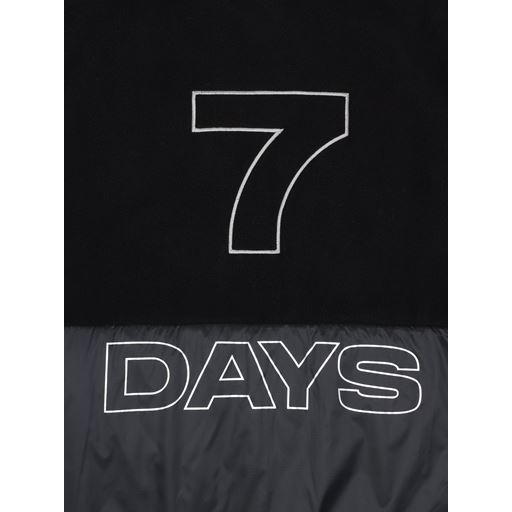 7 DAYS Active Fleece Vest, Black, L