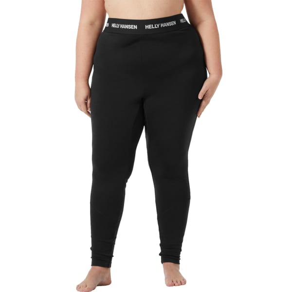 Collant thermique HELLY HANSEN W LIFA MERINO MIDWEIGHT PANT PLUS BLACK