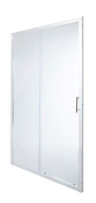 Porte de douche coulissante Cooke & Lewis Onega transparente 120 cm