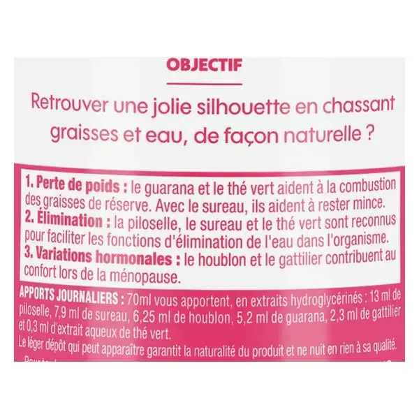 Biosens Cocktail Rondeurs Abdominales Femme 45+ Bio 500ml