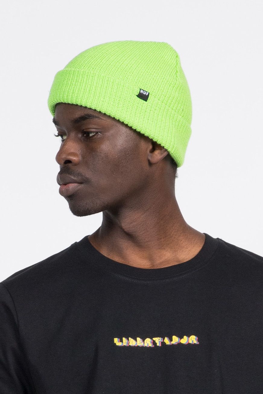 HUF Bonnet ESSENTIALS USUAL Vert