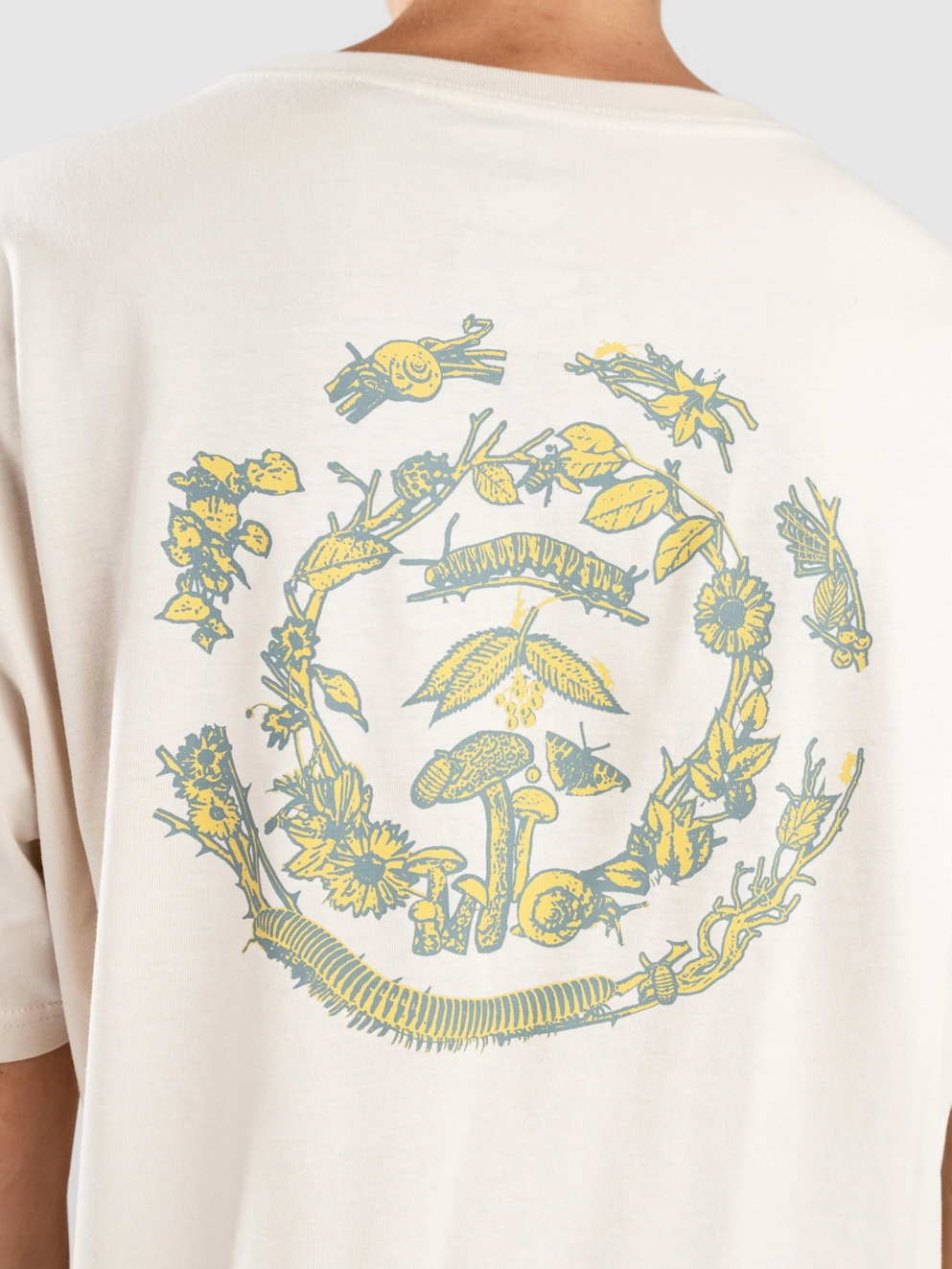 Element Bugs World T-Shirt oat milk